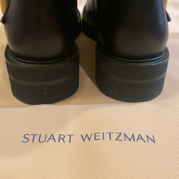 Stuart Weitzman Ryder Lift Bootie Black 38.5 / 8B NIB - Picture 5 of 13